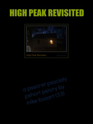 cover image of High Peak Revisited
